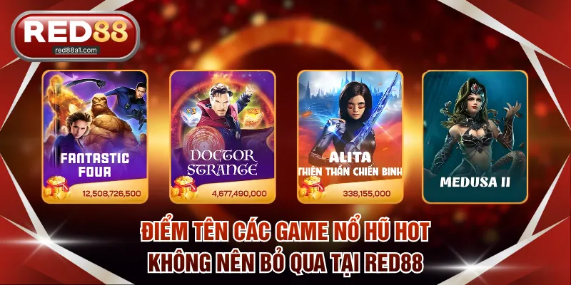 Game Nổ Hũ Hot - Săn Jackpot Tiền Tỷ Cùng Nhà Cái RED88 - comet89