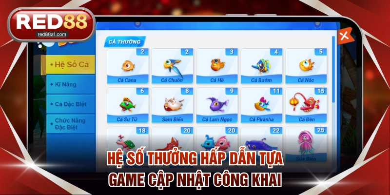Bắn Cá Đại Dương - Siêu Phẩm Game 3D Ăn Khách Tại RED88 - comet89